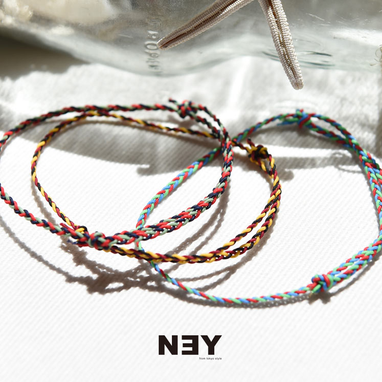 マルチカラーミサンガ