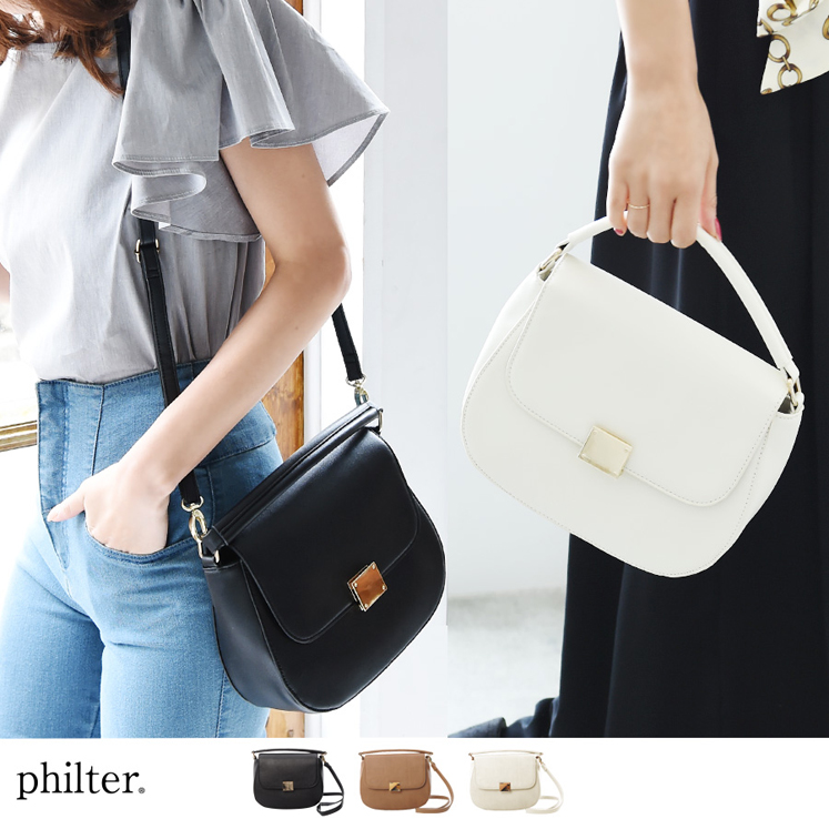 ゴールドメタル・ラウンド型ミニハンドバッグ