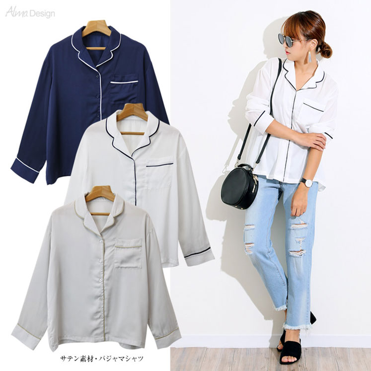 パジャマシャツ