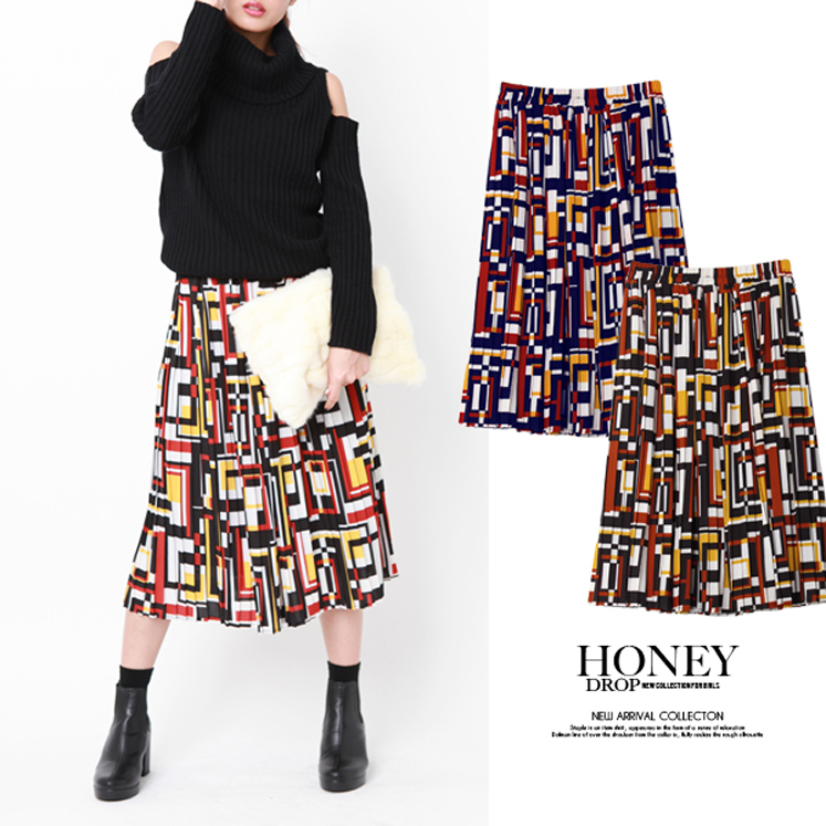 プリーツスカート