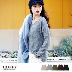 トレンドムード◎のゆったりオーバーサイズニット